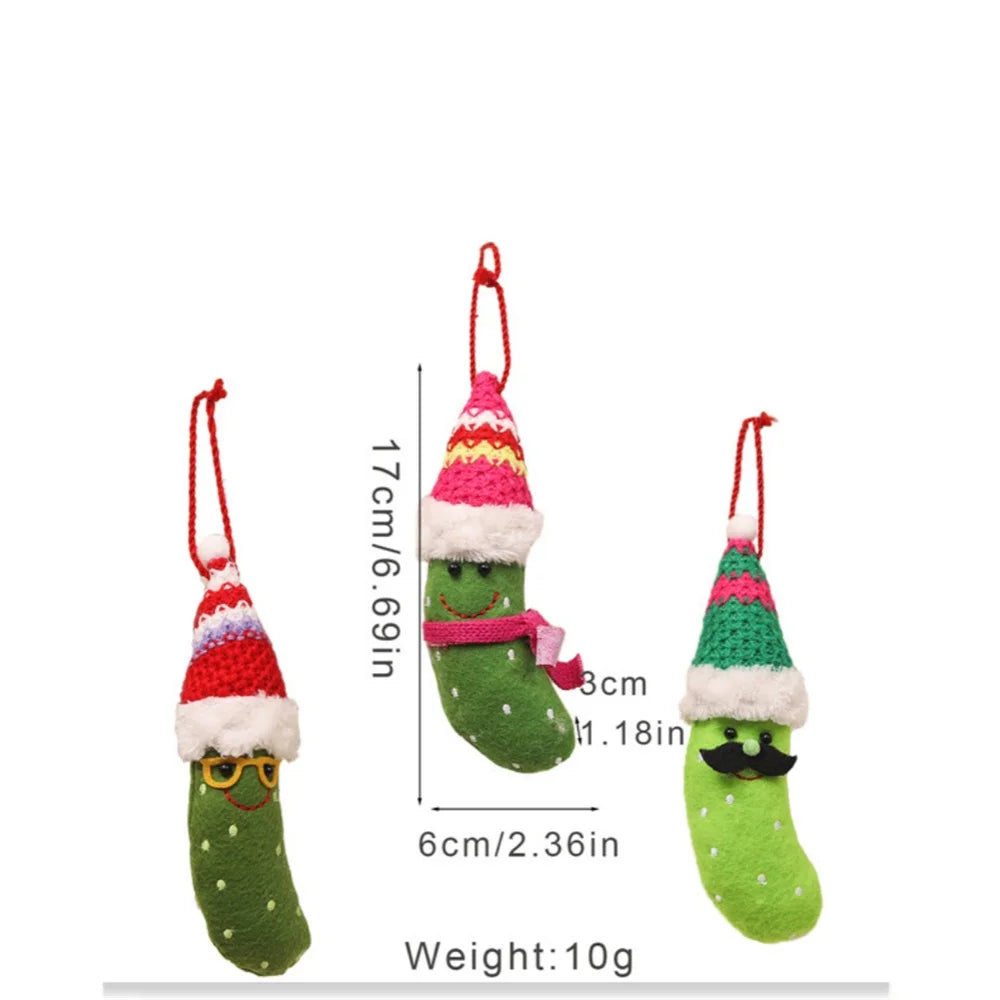 Adorable Green Banana Christmas Tree Ornaments - Image 9