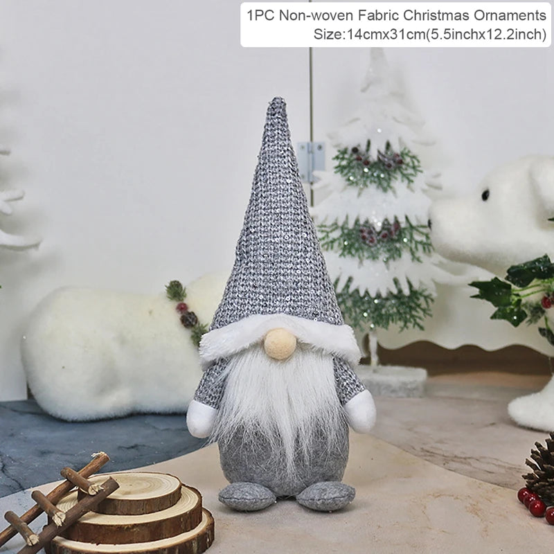 Charming Faceless Gnome Christmas Home Decor - Image 13