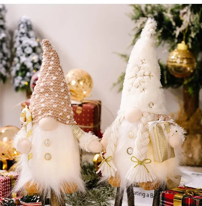 Light Up Gnome Christmas Decorations – Festive Table Ornaments - Image 49