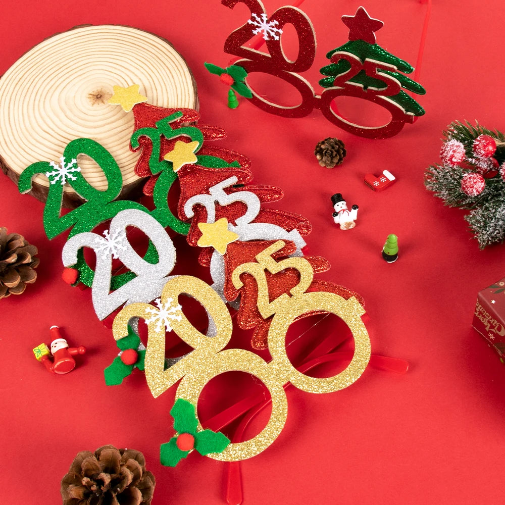 Festive Christmas Glasses for Holiday Fun - Image 7