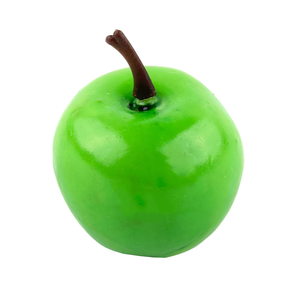 20 Mini Red & Green Artificial Apples – Festive Decor - Image 30