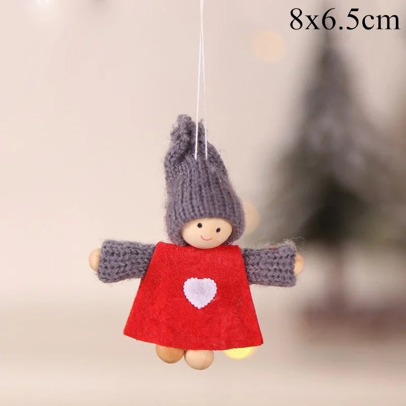 Charming Christmas Angel Doll Tree Ornament - Image 23