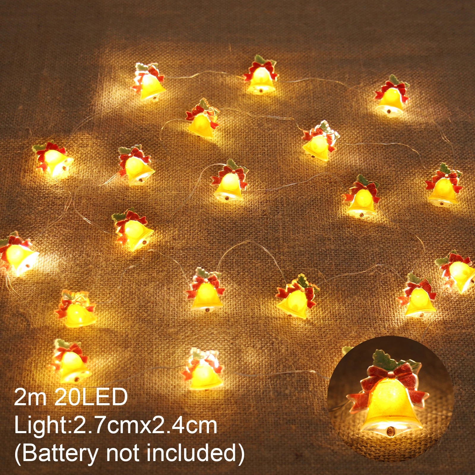 Magical Santa Claus LED String Lights for Christmas - Image 14