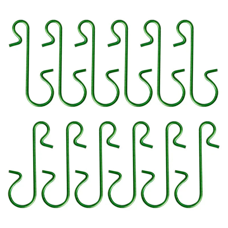 50 Pcs Christmas Tree Ornament S-Hooks for Hanging - Image 4