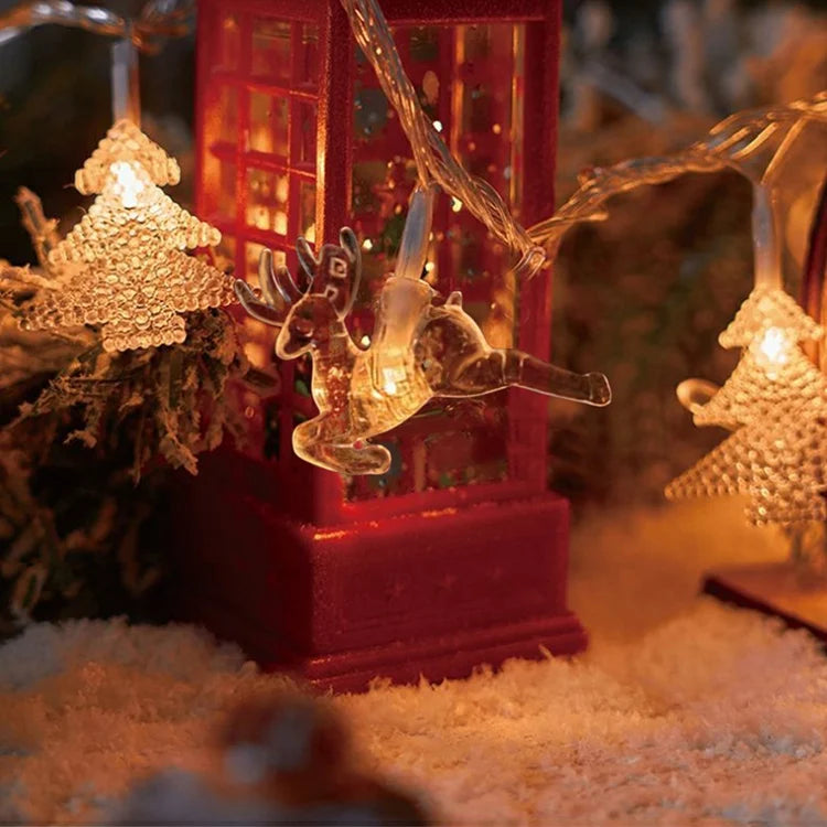 Enchanting Snowflake LED String Lights for Christmas - Image 22