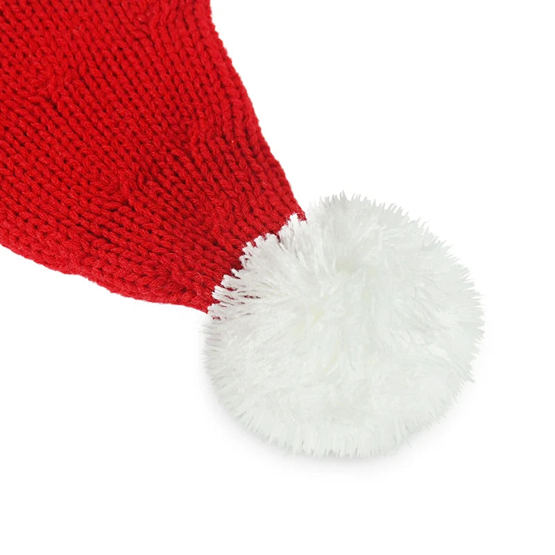 Cozy Pompom Christmas Beanie for Kids & Adults - Image 21