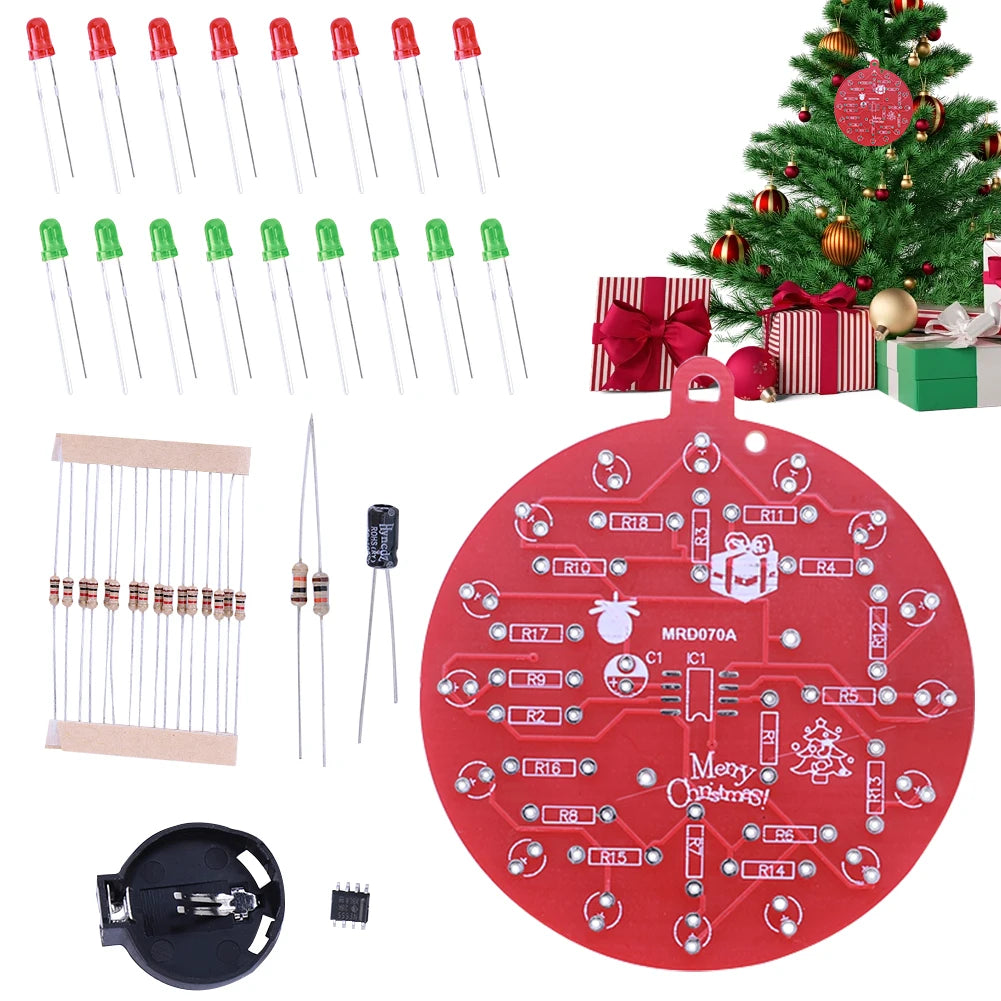 DIY LED Christmas Tree Ornaments Kit - Image 4