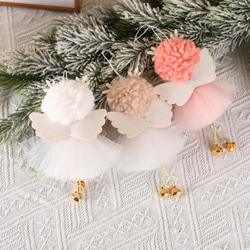 Charming Christmas Angel Doll Tree Ornament - Image 7