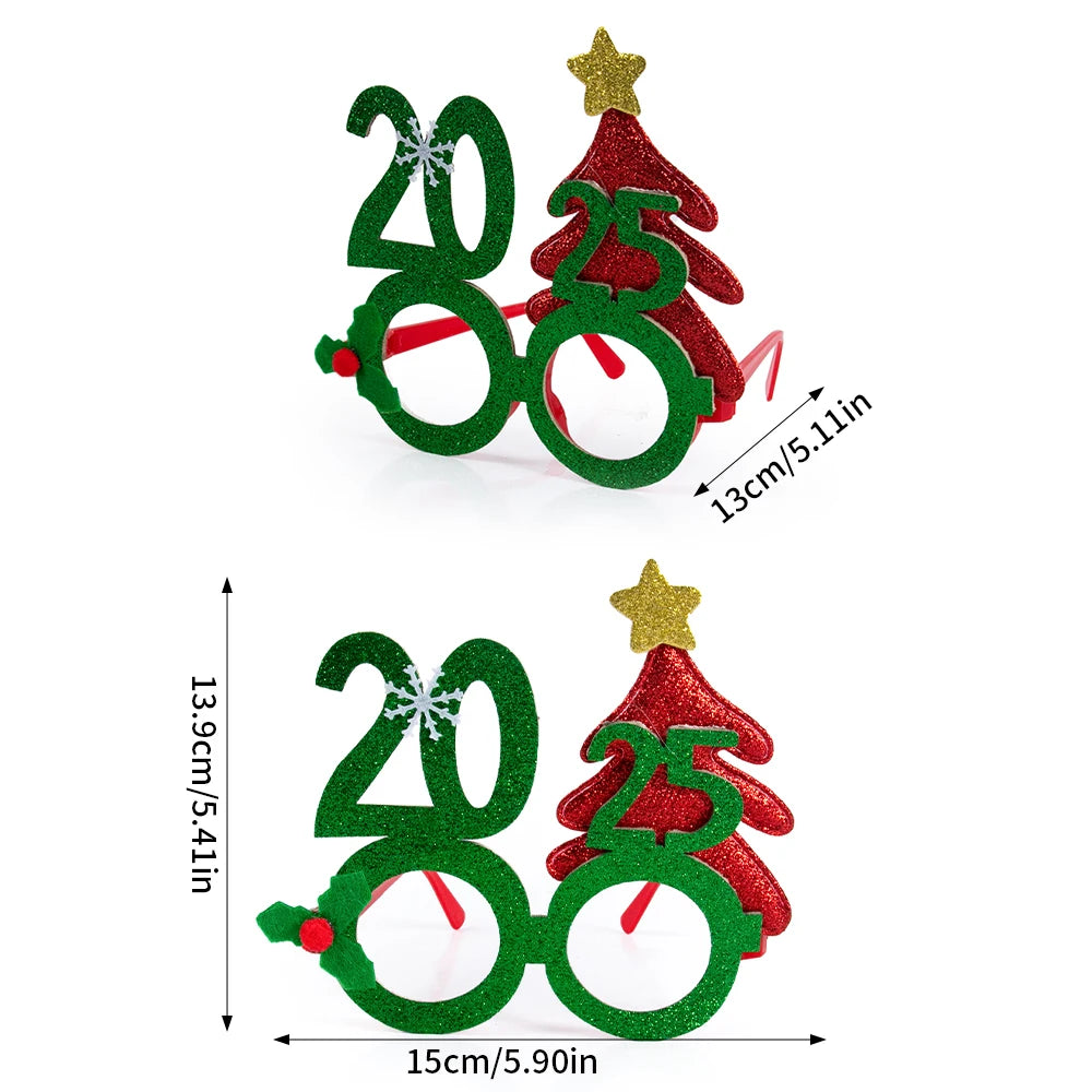 Festive Christmas Glasses for Holiday Fun - Image 8