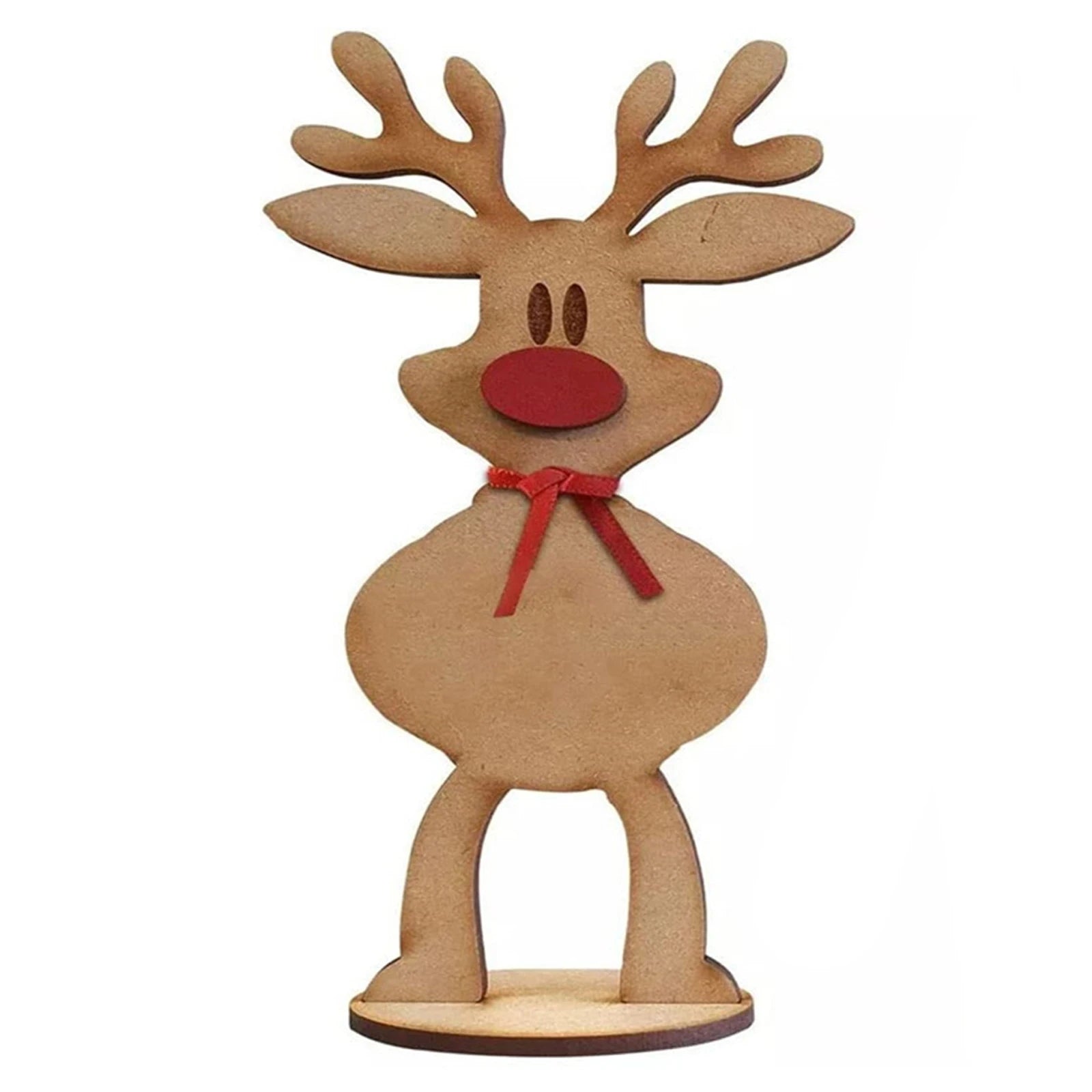 Personalized Christmas Reindeer Tabletop Decor - Image 2
