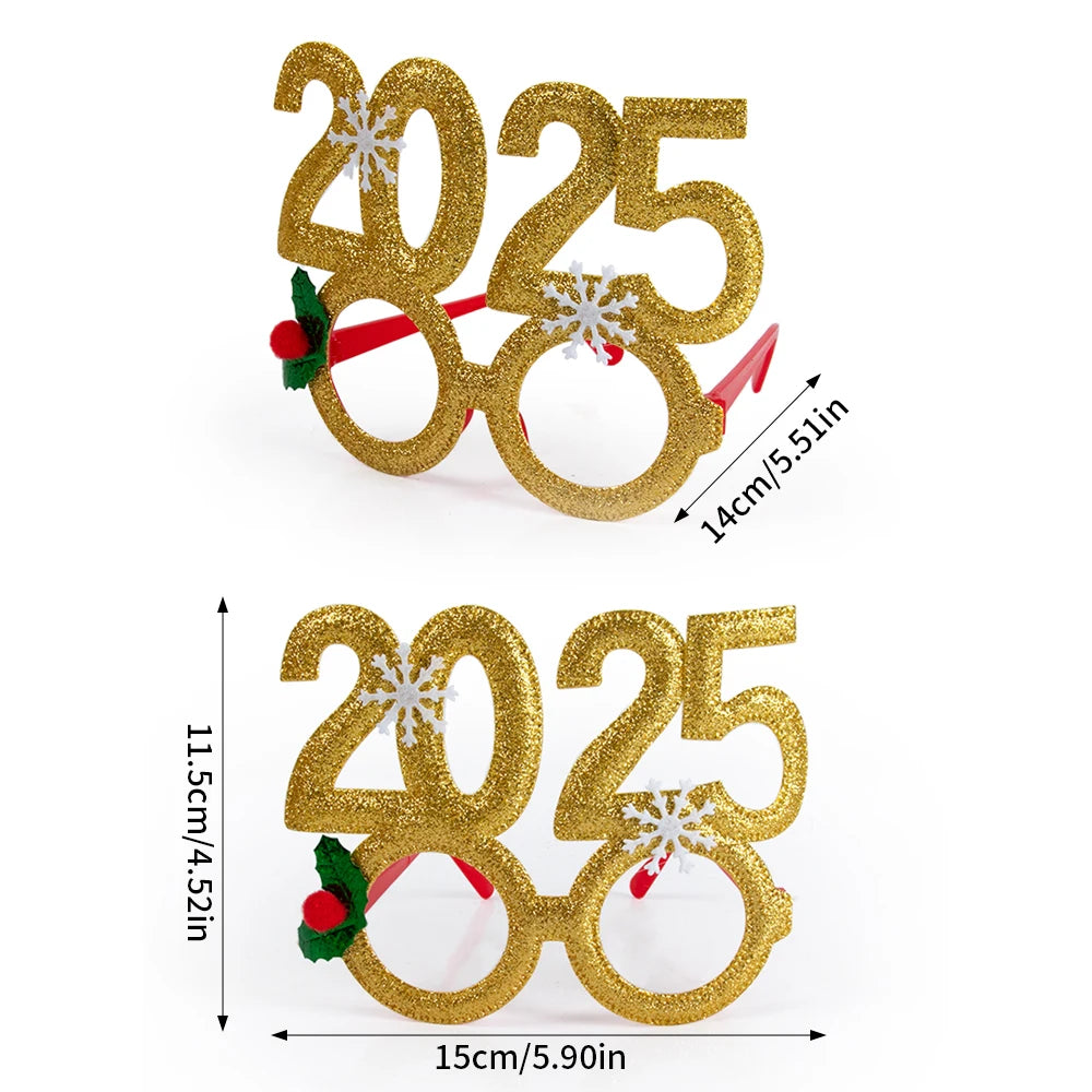 Festive Christmas Glasses for Holiday Fun - Image 11