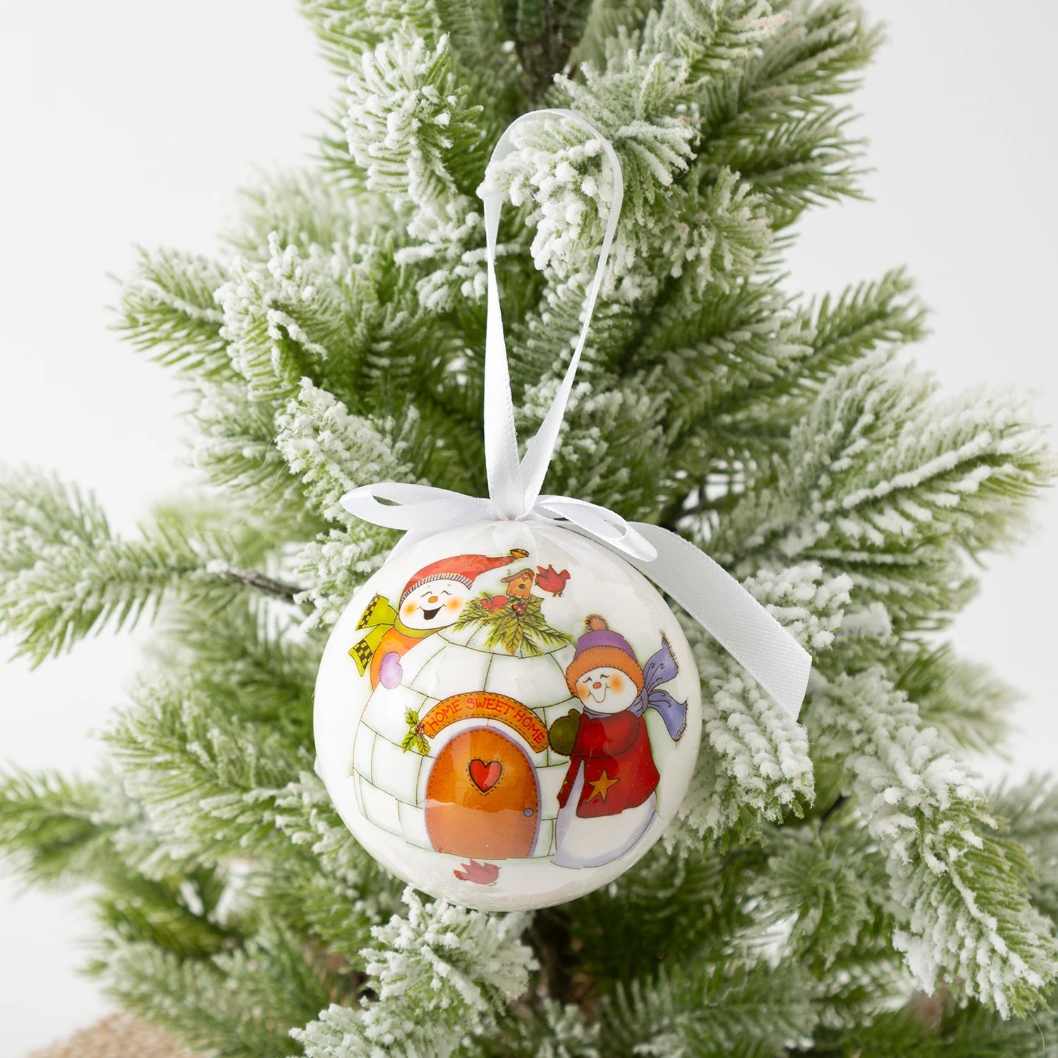 Sparkling 8cm Christmas Ball Ornaments for Your Tree - Image 25
