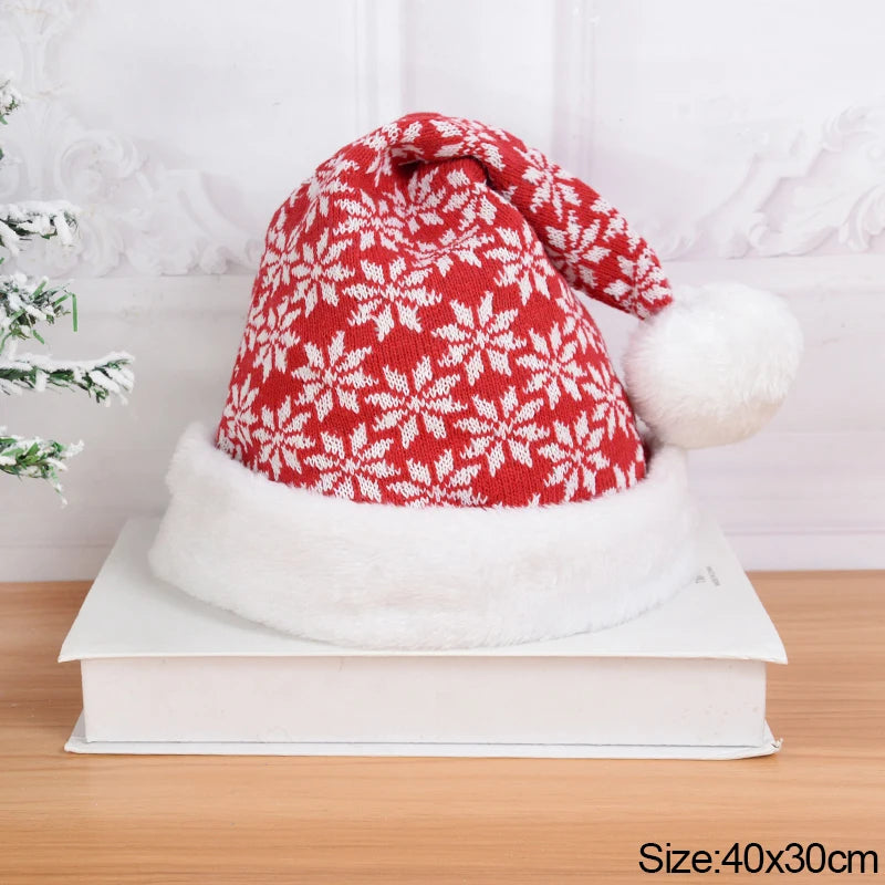 Cozy Pompom Christmas Beanie for Kids & Adults - Image 6