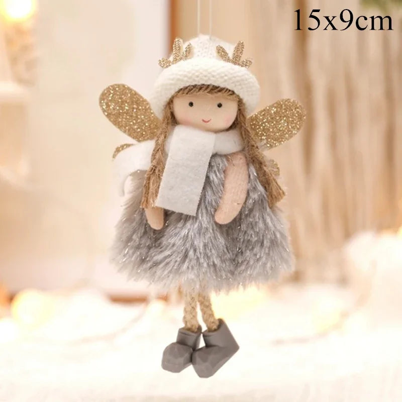 Charming Christmas Angel Doll Tree Ornament - Image 24
