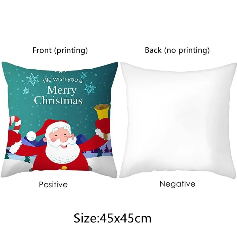 Festive Green Flower Ring Pillow Cushion - Image 5