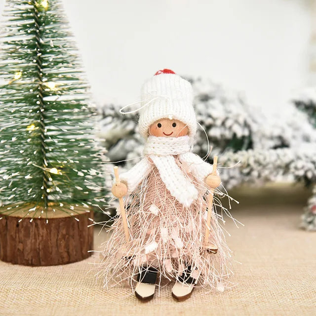 Charming Christmas Angel Doll for Festive Decor - Image 25