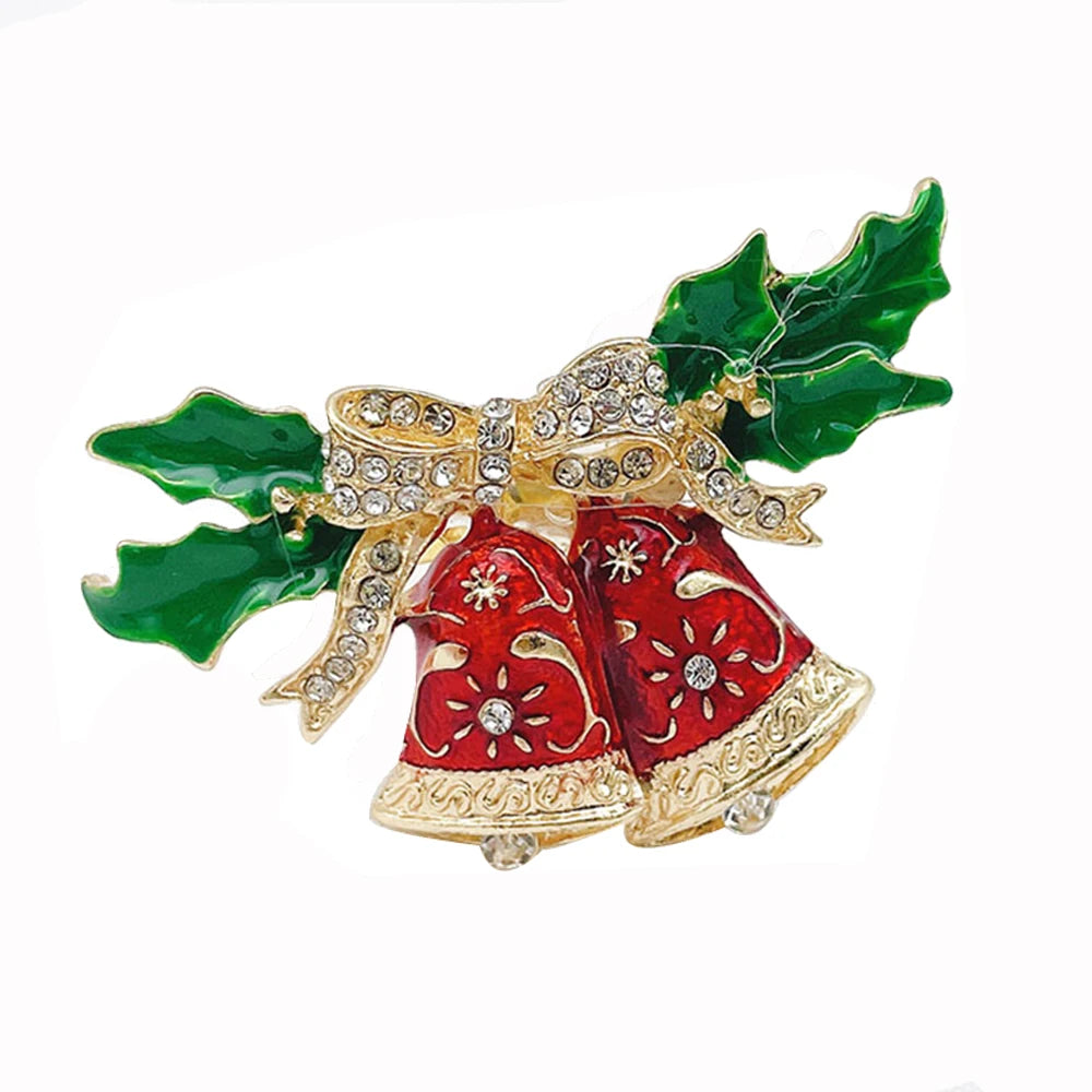 6 Festive Gold Christmas Napkin Rings Set - Image 17