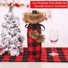 Festive Merry Christmas Wine Bottle Cover Decoration - Image 4