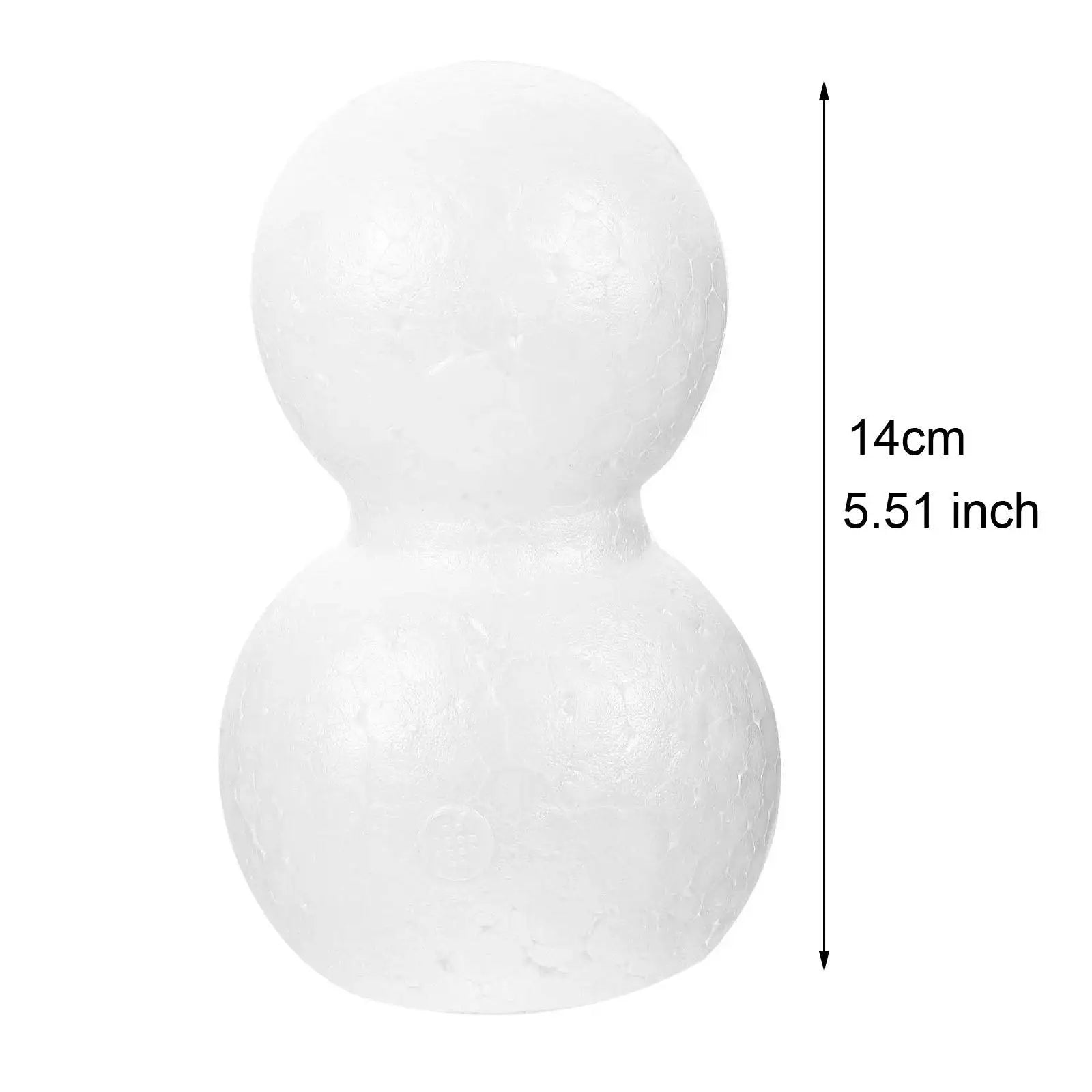 10Pcs Fun DIY Snowman Ornaments for Christmas - Image 6
