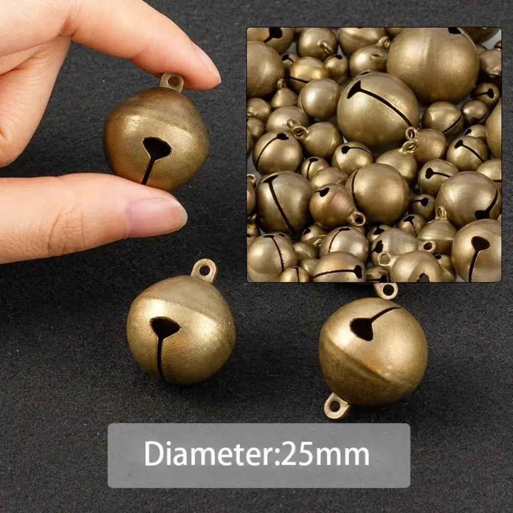 Festive Bronze Jingle Bells for DIY Christmas Decor - Image 15