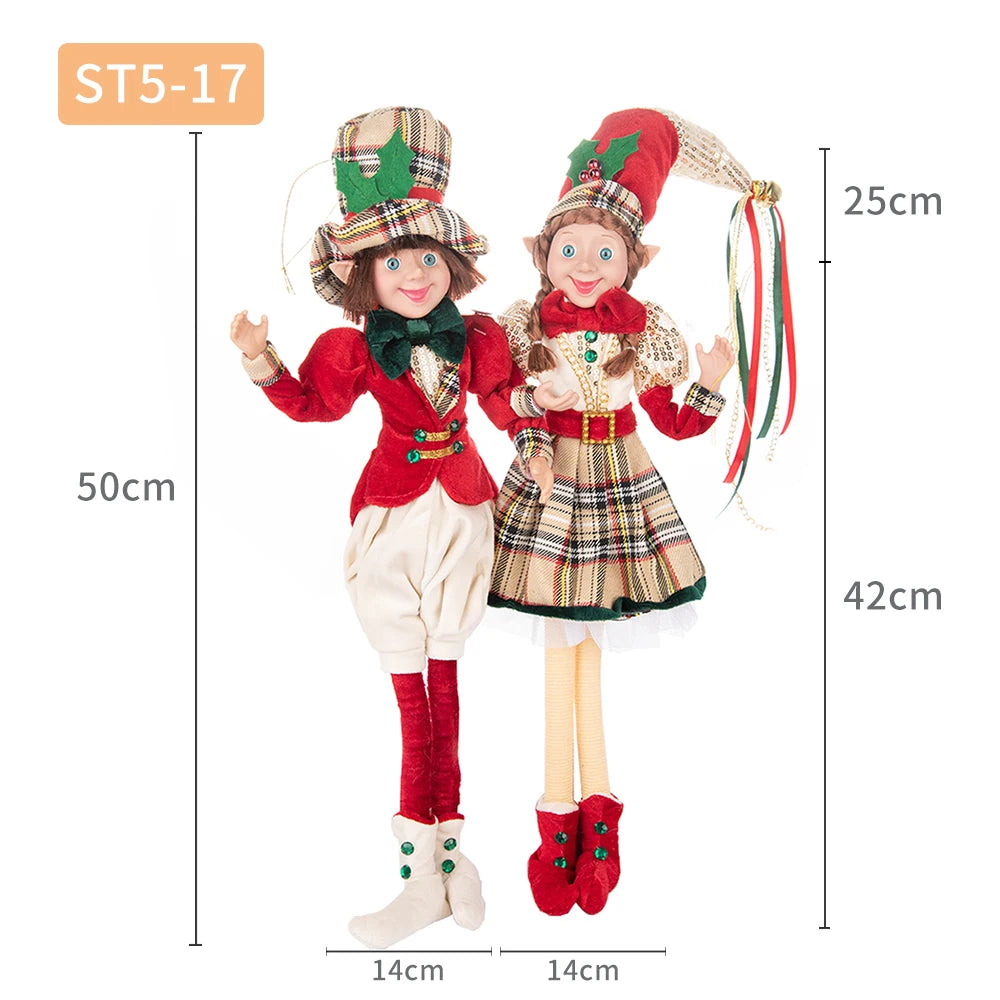 Festive Handmade Plush Elf Dolls - Perfect Gift! - Image 14