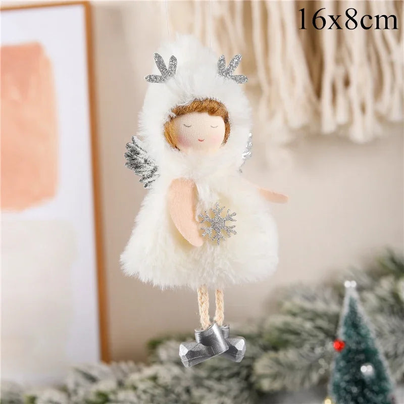 Charming Christmas Angel Doll Tree Ornament - Image 32