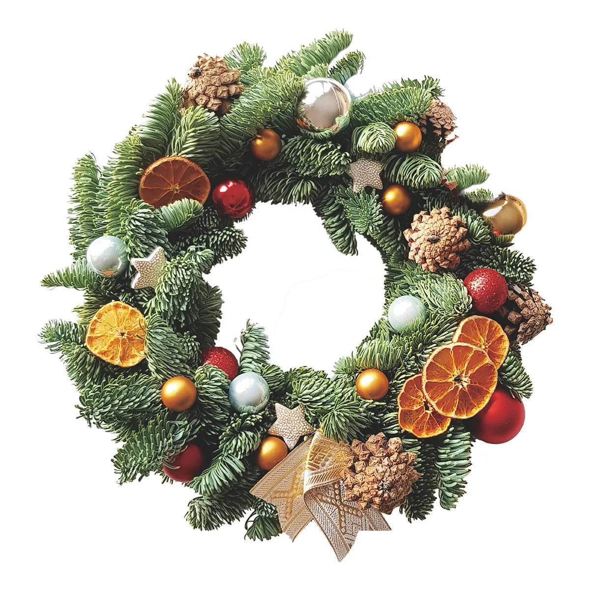 Festive Green Christmas Window Vinyl Decals - Image 9