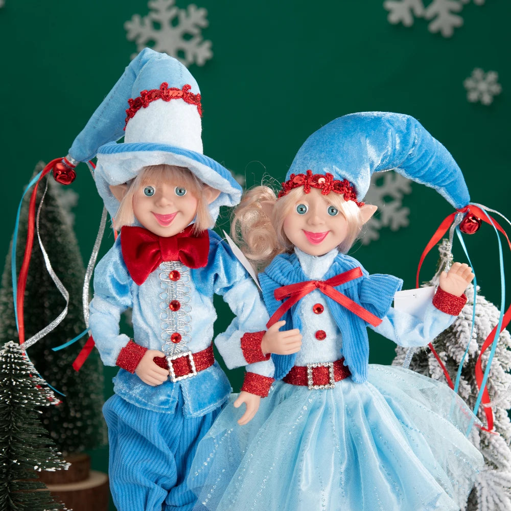Festive Handmade Plush Elf Dolls - Perfect Gift! - Image 24