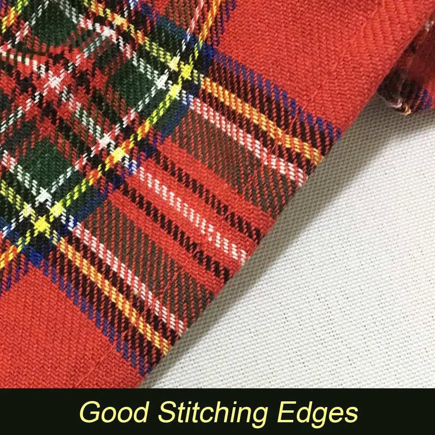 Red Scottish Tartan Christmas Table Runner - Image 5
