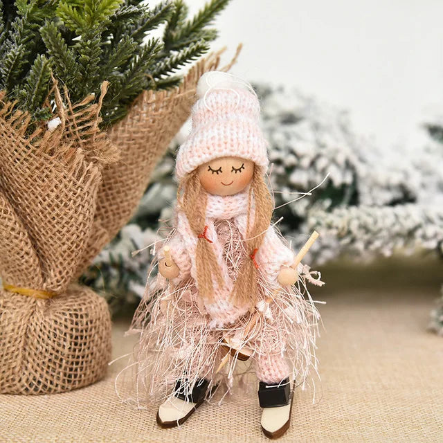 Charming Christmas Angel Doll for Festive Decor - Image 24