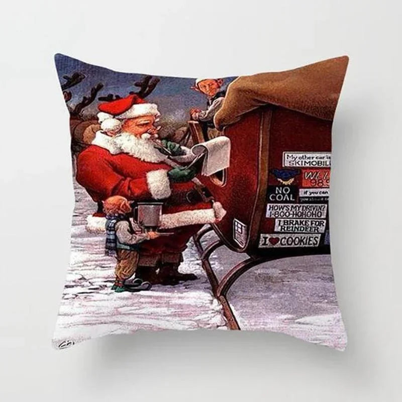 Cozy Santa Pillow Cushion for Christmas Decor - Image 16