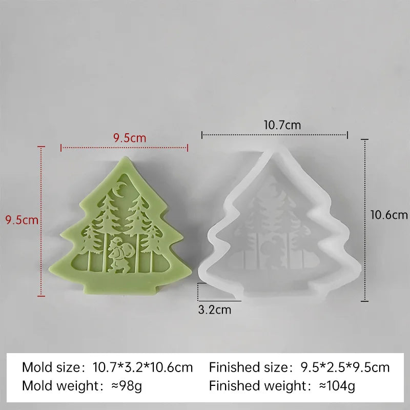 DIY Christmas Tree Crystal Ball Silicone Mold - Image 8