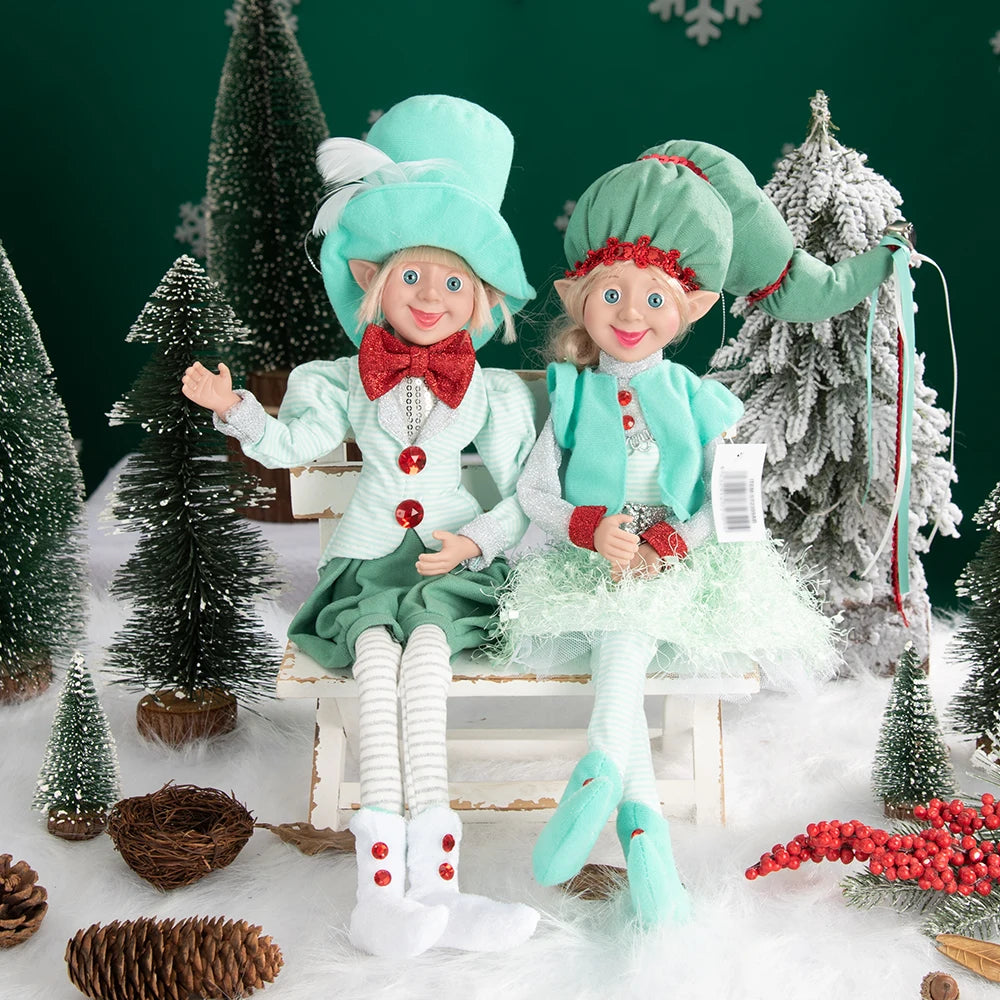 Festive Handmade Plush Elf Dolls - Perfect Gift! - Image 9
