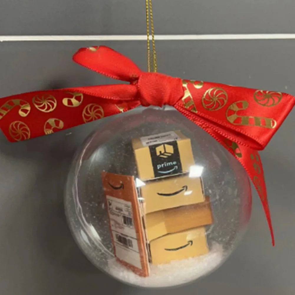 Festive Mini Express Box Christmas Tree Ornaments - Image 26