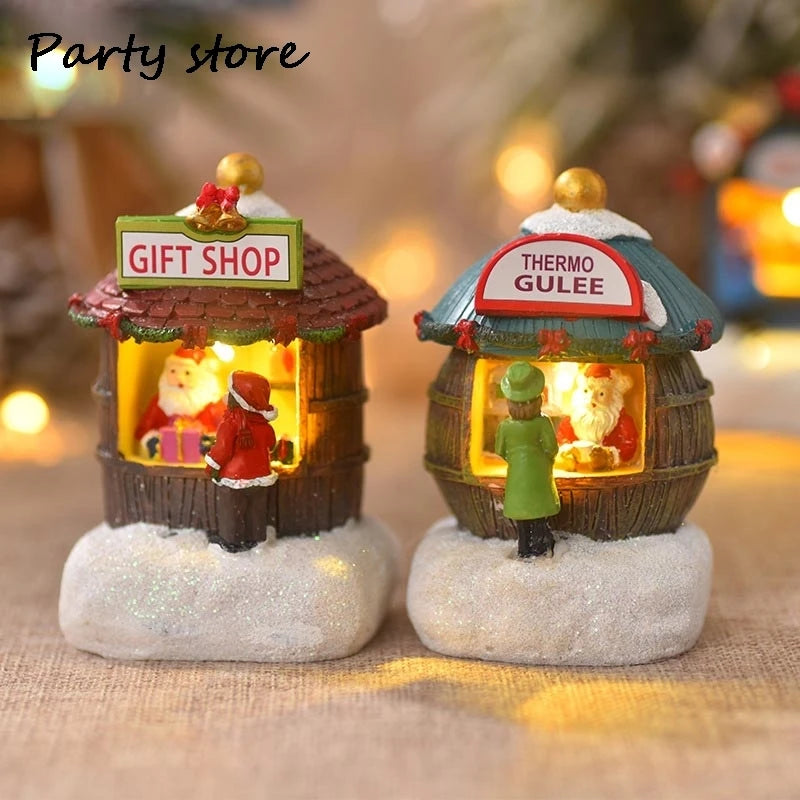 Charming Snow House LED Night Light for Christmas - Image 10