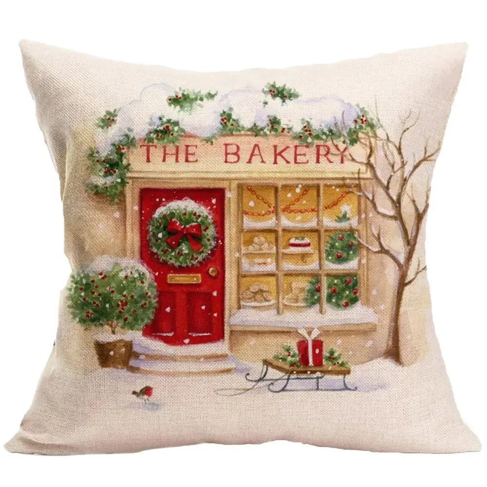 Custom Santa Claus Christmas Pillow Cover – Cozy Home Décor - Image 3