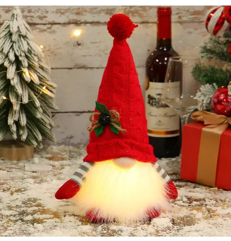 Light Up Gnome Christmas Decorations – Festive Table Ornaments - Image 16