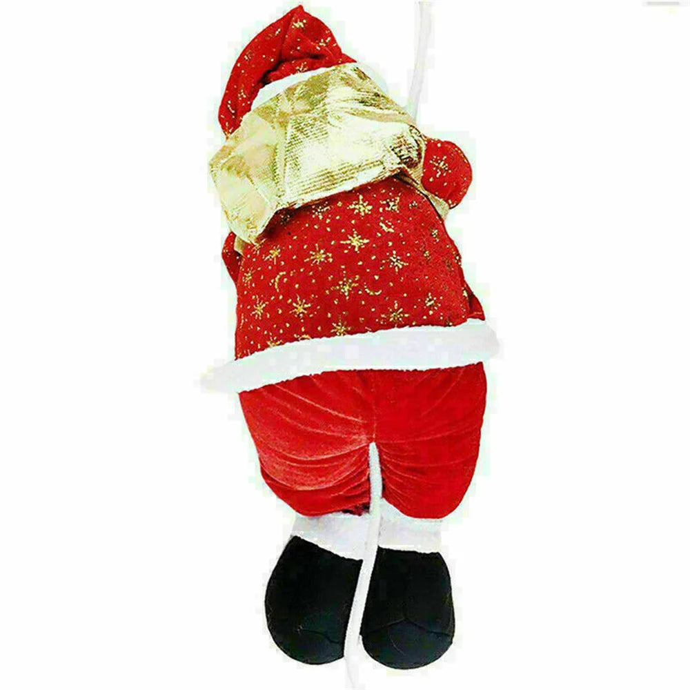 Festive Climbing Rope Santa Tree Pendant Decorations - Image 9