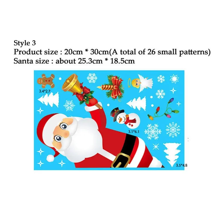 Festive Snowflake Window Decals for Christmas Cheer - Image 13