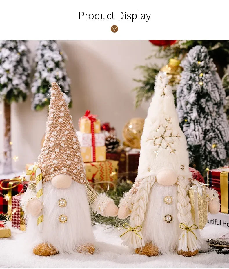 Light Up Gnome Christmas Decorations – Festive Table Ornaments - Image 47