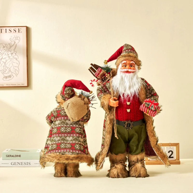 60cm Festive Santa Claus Christmas Window Decor - Image 54