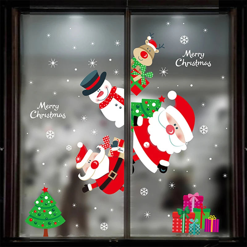 Festive Santa Wall & Window Stickers for Christmas - Image 24