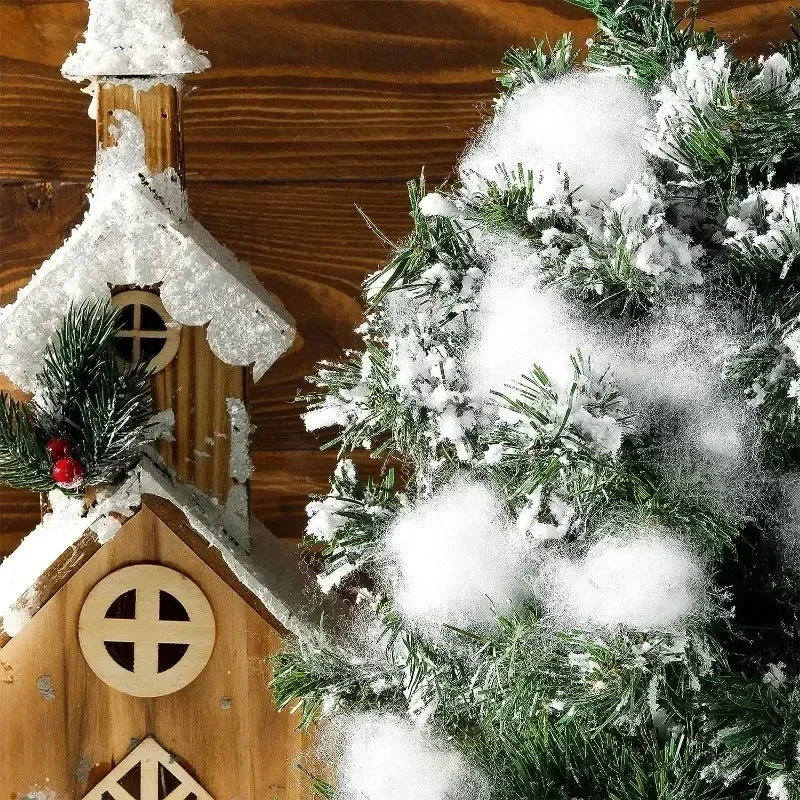 Fluffy Christmas Fake Snow for Holiday Decor - Image 21