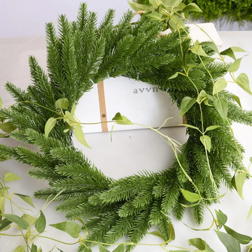 Christmas Artificial Pine Branches for Festive Decor - Image 16