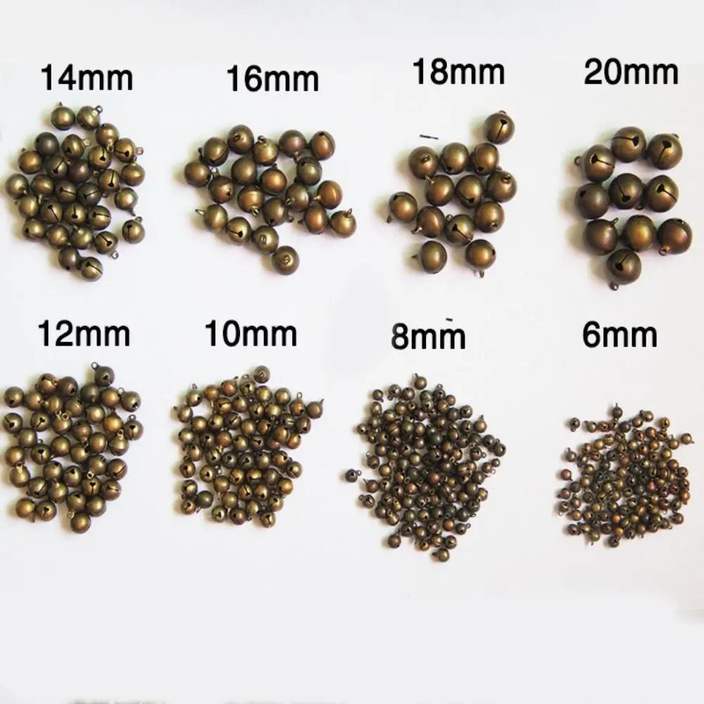 Festive Bronze Jingle Bells for DIY Christmas Decor - Image 11