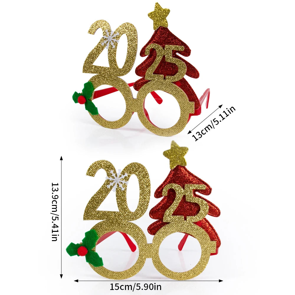 Festive Christmas Glasses for Holiday Fun - Image 13