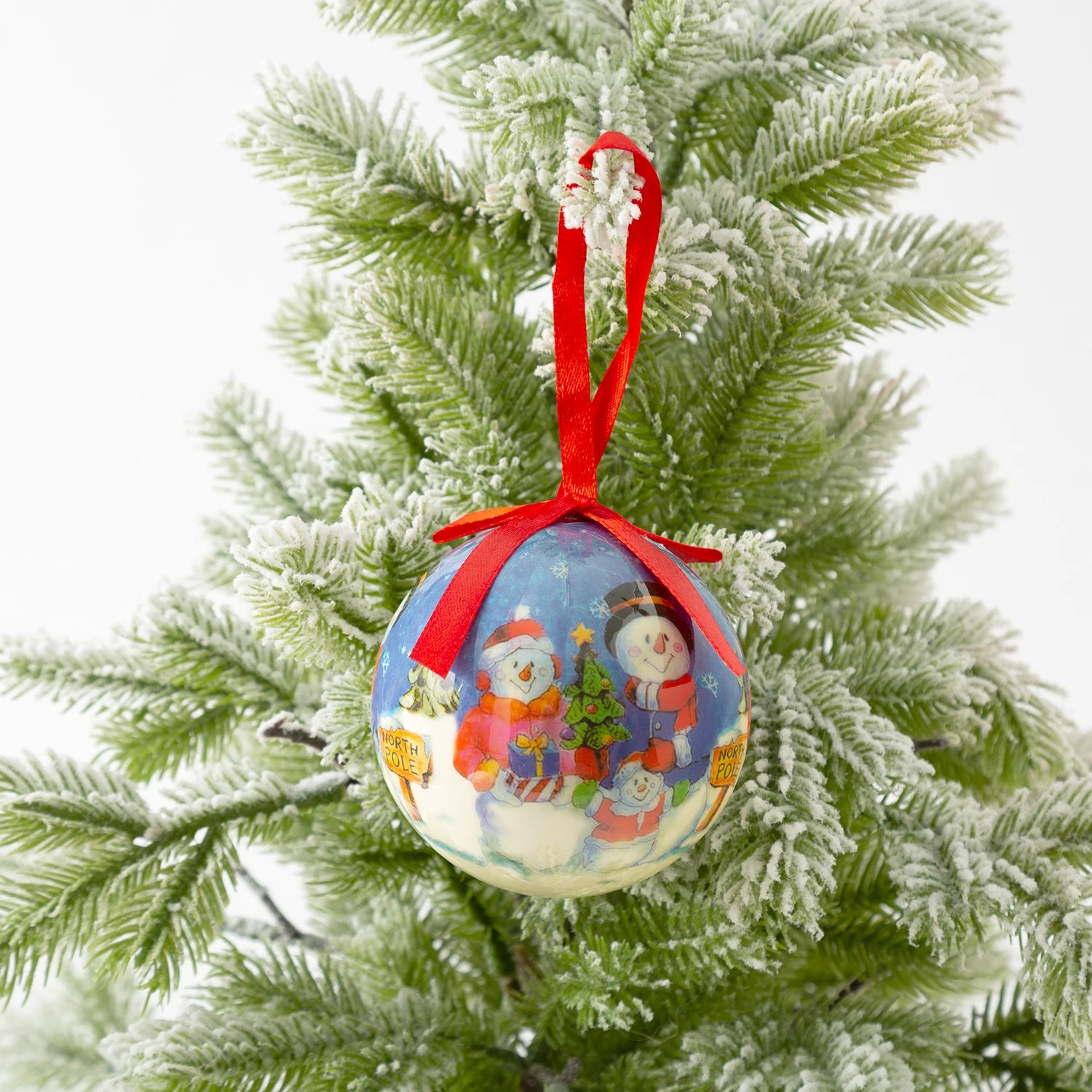 Sparkling 8cm Christmas Ball Ornaments for Your Tree - Image 16