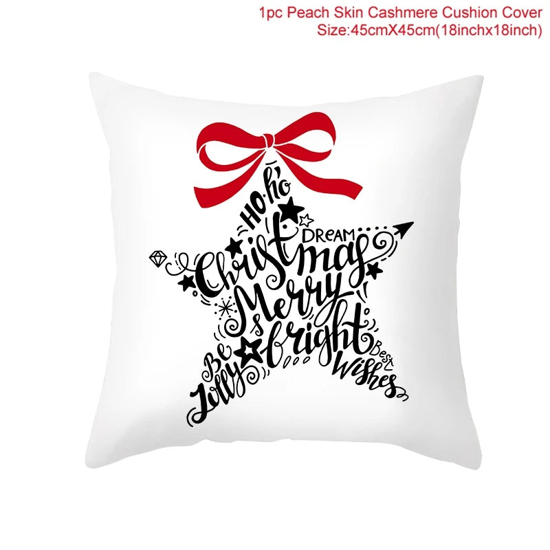 Festive 45cm Christmas Pillowcase Cushion Cover - Image 39