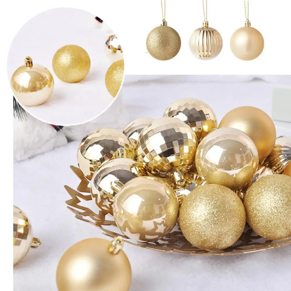 Festive Christmas Balls for Tree Ornaments Decor - Image 41