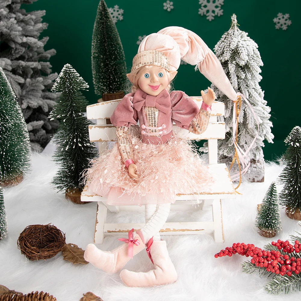 Festive Handmade Plush Elf Dolls - Perfect Gift! - Image 37